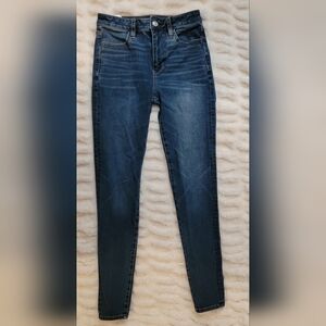 American Eagle Outfitters Dark Blue Skinny Jeans